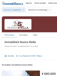 immobiliare nuova stella
